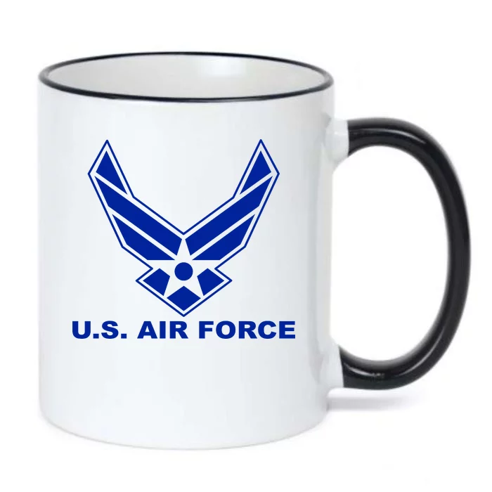 U.S. Air Force Logo Black Color Changing Mug