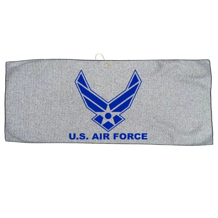 U.S. Air Force Logo Large Microfiber Waffle Golf Towel