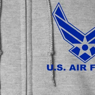 U.S. Air Force Logo Full Zip Hoodie