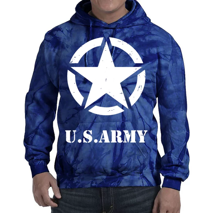 U.S. Army Emblem Tie Dye Hoodie