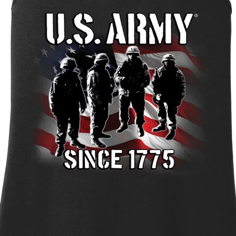 U.S. Army Flag Troops Ladies Essential Tank