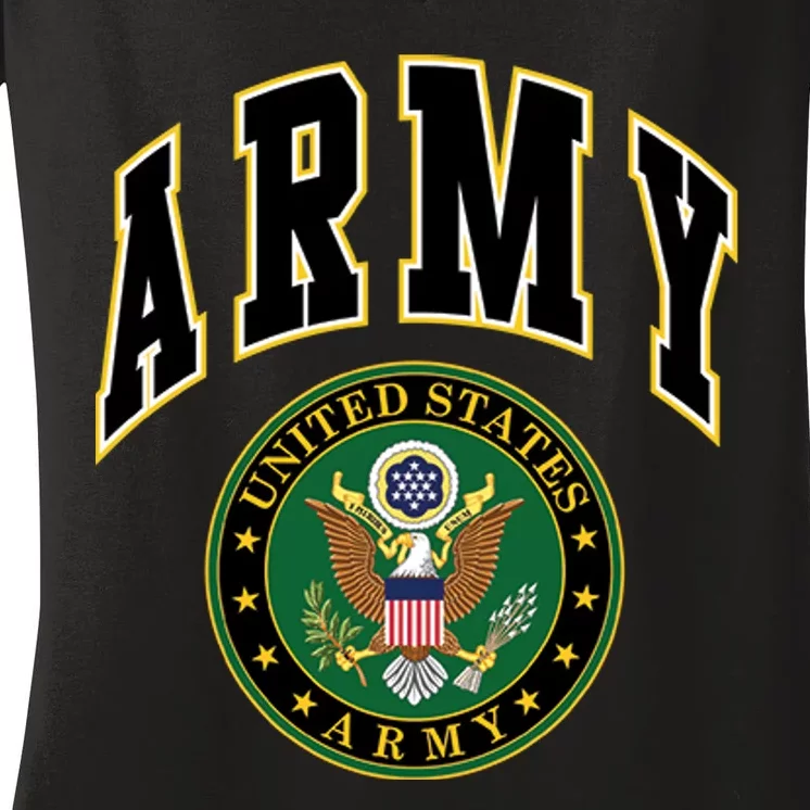 U.S. Army Seal Women's V-Neck T-Shirt