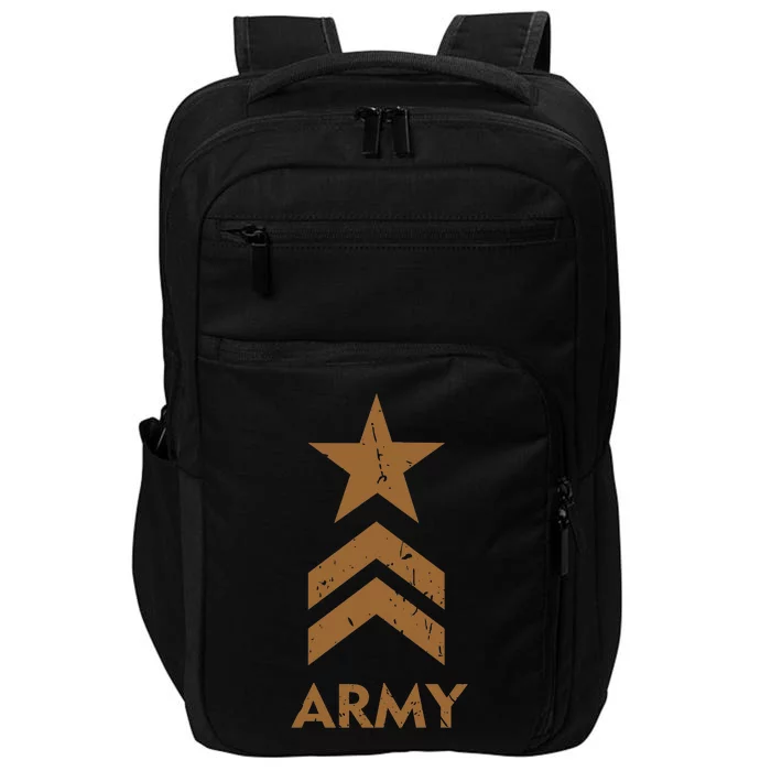 U.S. Army Vintage Distressed Impact Tech Backpack