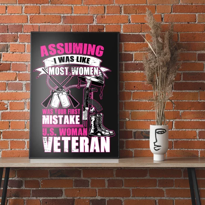 U.S. Woman Veteran Poster