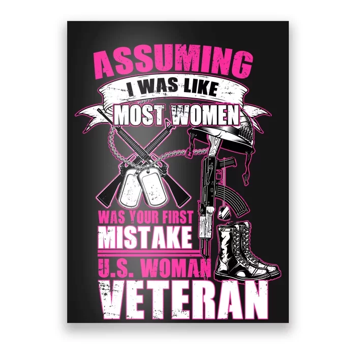 U.S. Woman Veteran Poster