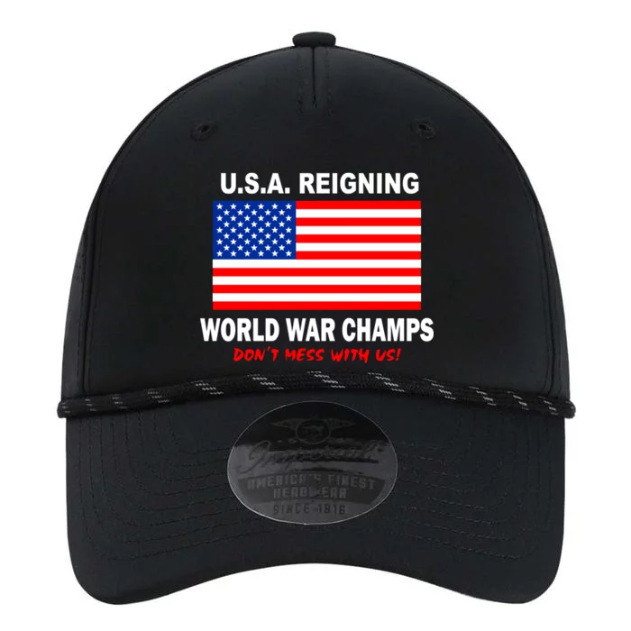 U.S.A. Reigning World War Champs Performance The Dyno Cap