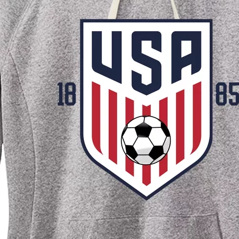 USA 1885 Soccer Tournament Women's Fleece Hoodie