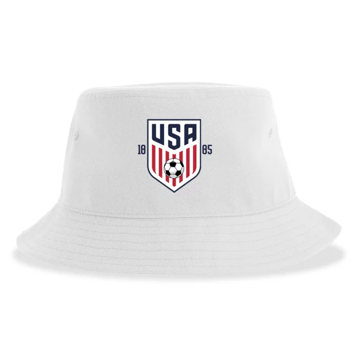 USA 1885 Soccer Tournament Sustainable Bucket Hat