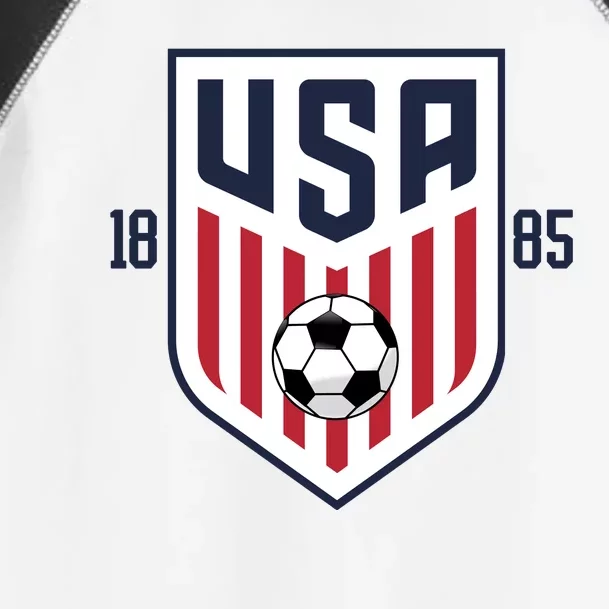 USA 1885 Soccer Tournament Toddler Fine Jersey T-Shirt