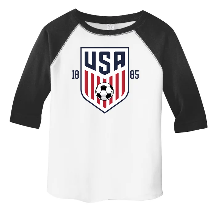 USA 1885 Soccer Tournament Toddler Fine Jersey T-Shirt