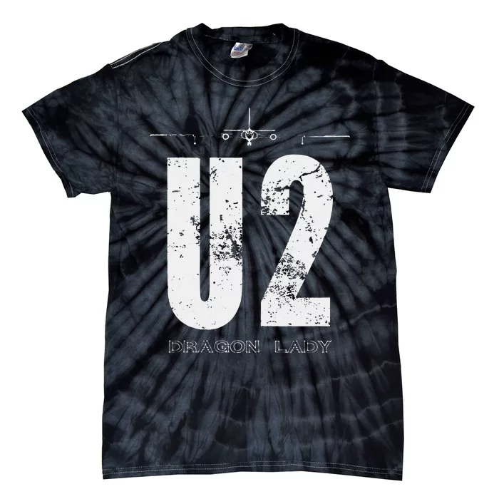 U 2 Dragon Lady Spy Plane Tie-Dye T-Shirt