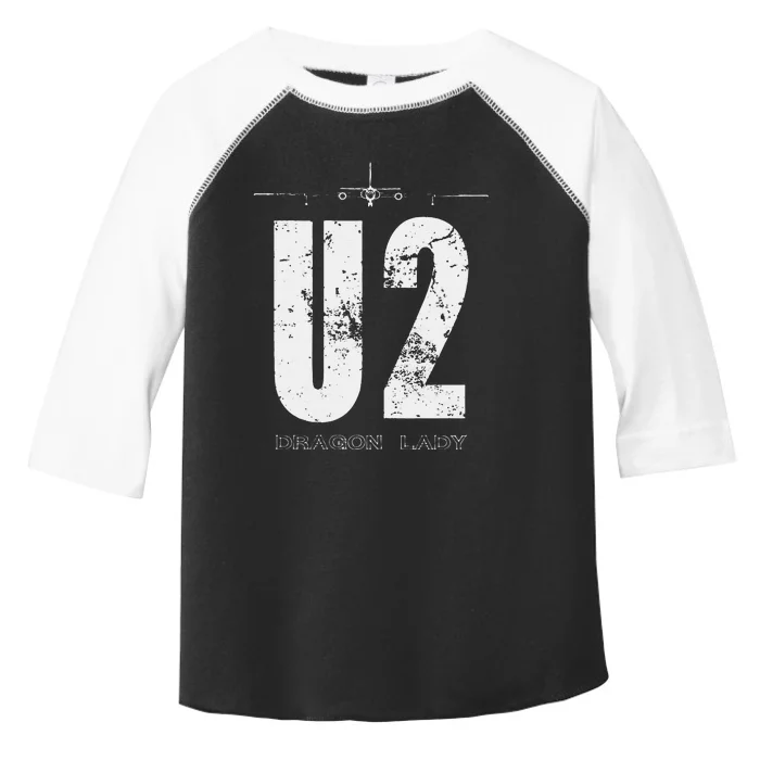 U 2 Dragon Lady Spy Plane Toddler Fine Jersey T-Shirt