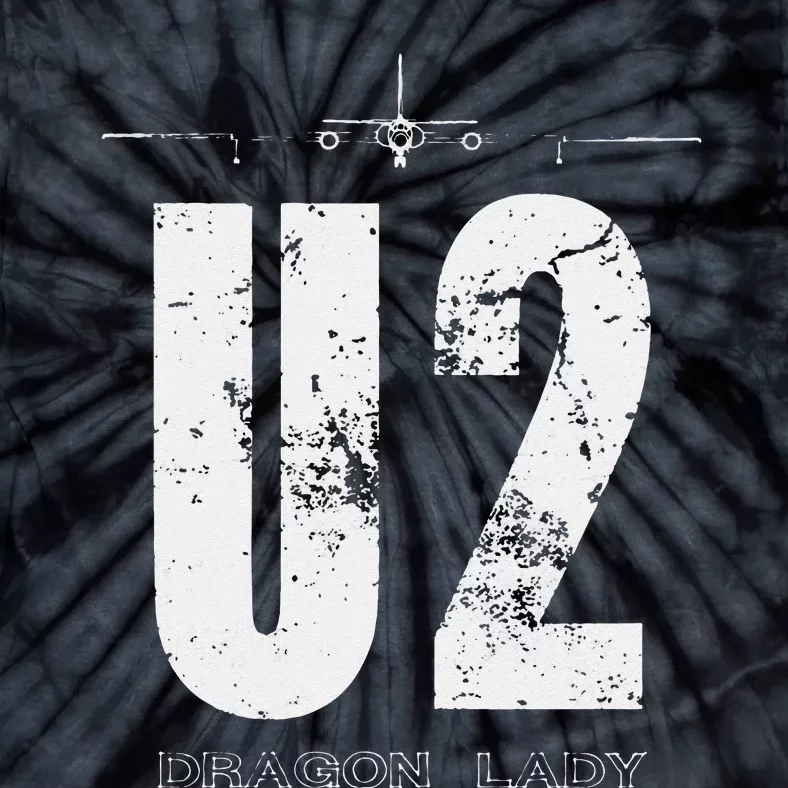 U 2 Dragon Lady Spy Plane Tie-Dye T-Shirt