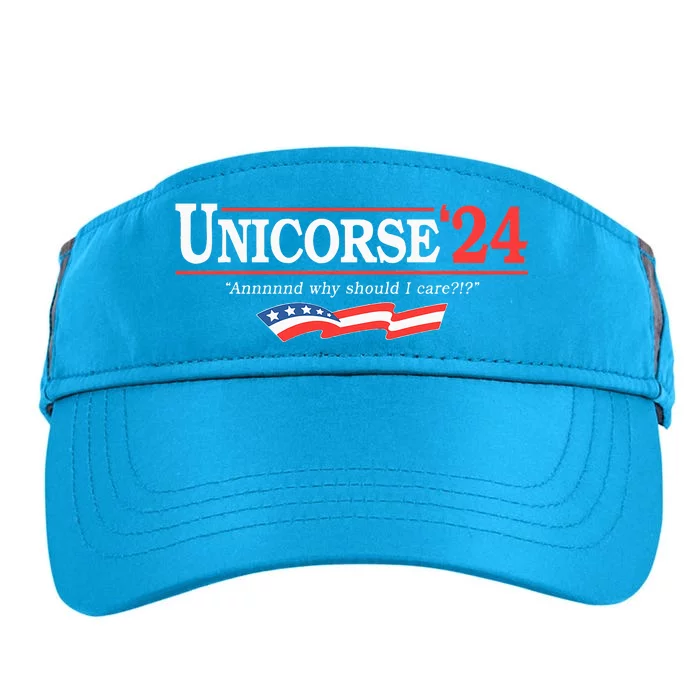 Unicorse 24 For President And Why Should I Care Adult Drive Performance Visor