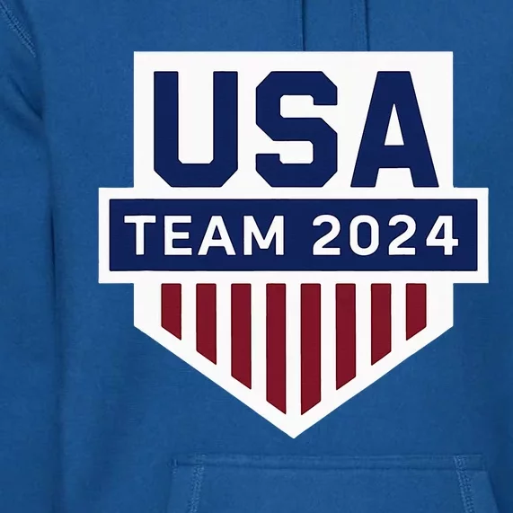 Usa 2024 Go Sport United States Sport Usa 2024 Team 2024 Premium Hoodie