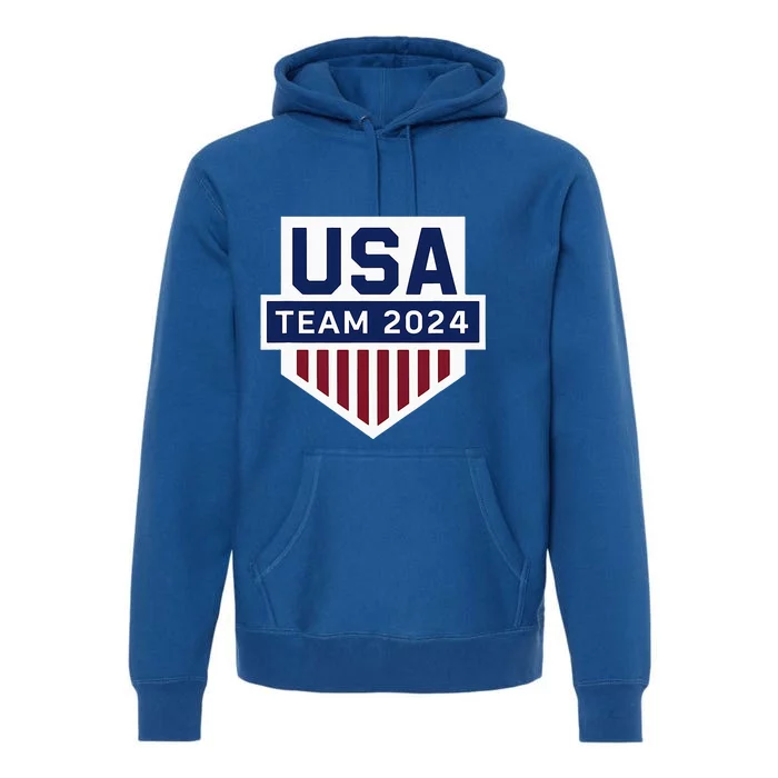 Usa 2024 Go Sport United States Sport Usa 2024 Team 2024 Premium Hoodie