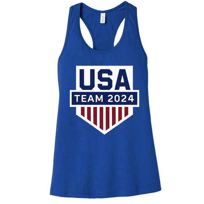 Usa 2024 Go Sport United States Sport Usa 2024 Team 2024 Women's Racerback Tank