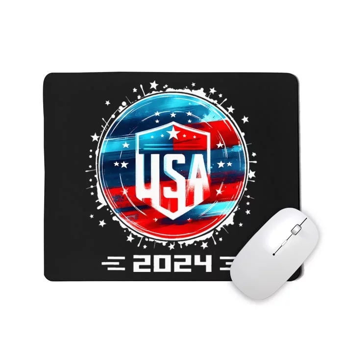 Usa 2024 Go United States Sport Usa Team 2024 Usa Mousepad