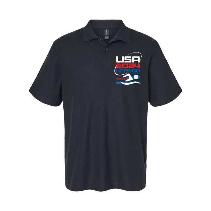 Usa 2024 Games United States Usa American 2024 Softstyle Adult Sport Polo