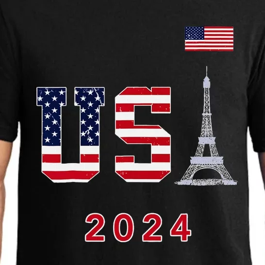 Usa 2024 Go United States Sport Usa Supporter Team 2024 Pajama Set