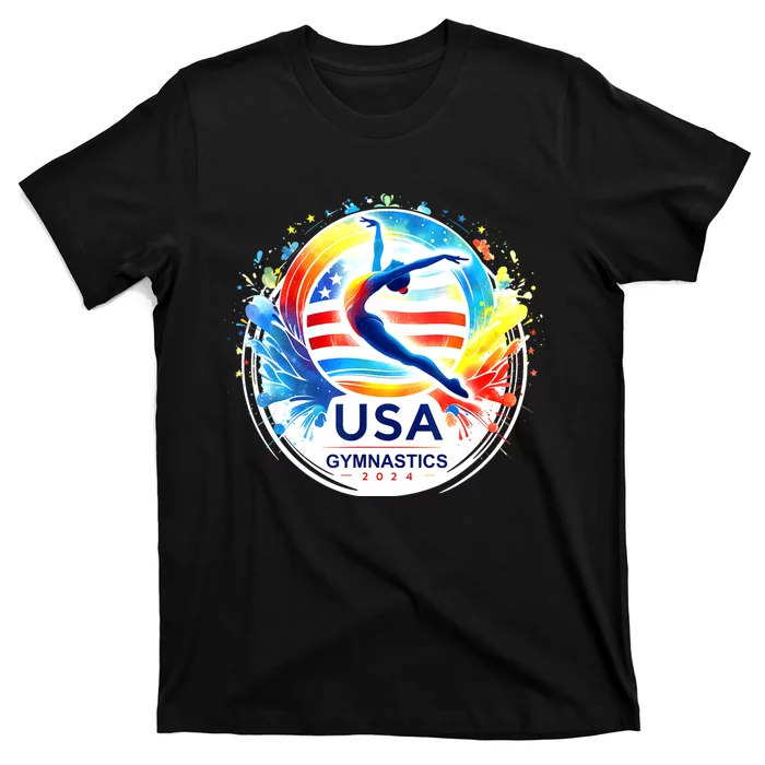 Usa 2024 Games United States Gymnastics America 2024 Usa T-Shirt