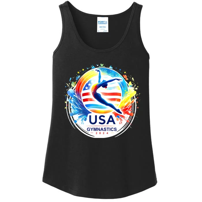 Usa 2024 Games United States Gymnastics America 2024 Usa Ladies Essential Tank