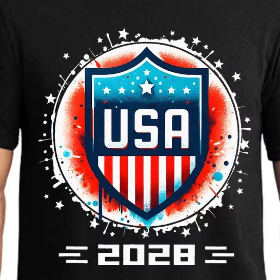 Usa 2028 Go United States Sport Usa Team 2028 Usa Pajama Set