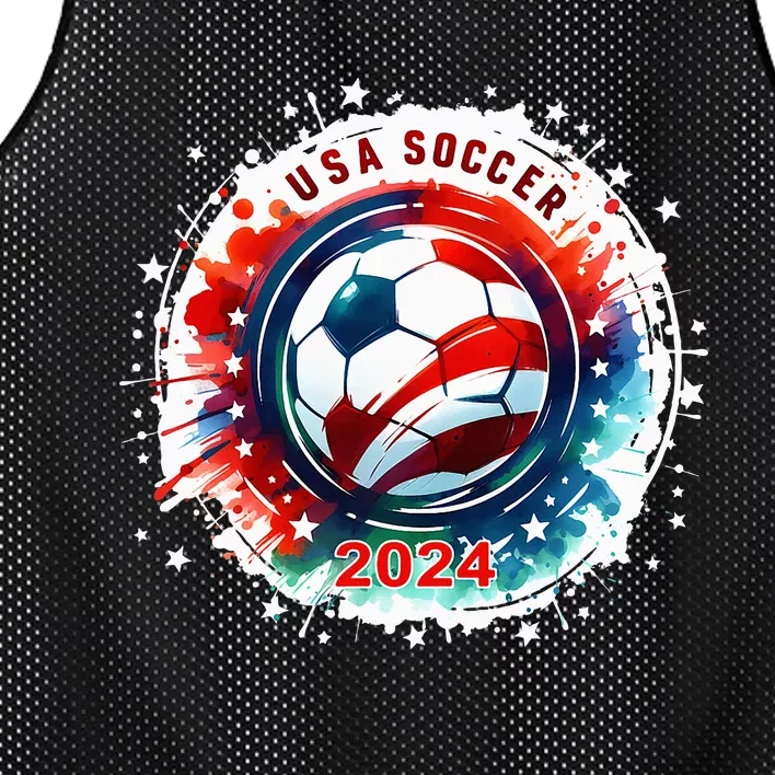 Usa 2024 Games Soccer Usa Sport 2024 Usa Mesh Reversible Basketball Jersey Tank