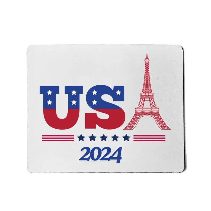 Usa 2024 Paris Sport Games Mousepad