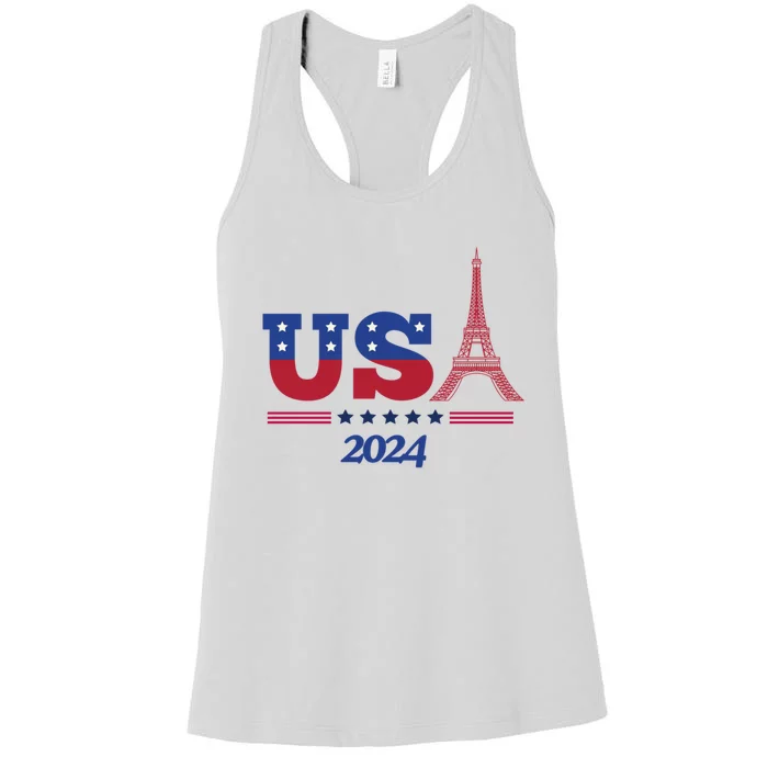 Usa 2024 Paris Sport Games Women's Racerback Tank