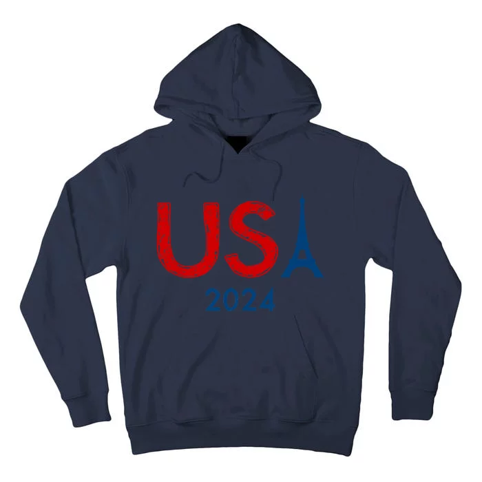 Usa 2024 Paris United States Sport Usa Team 2024 Tall Hoodie