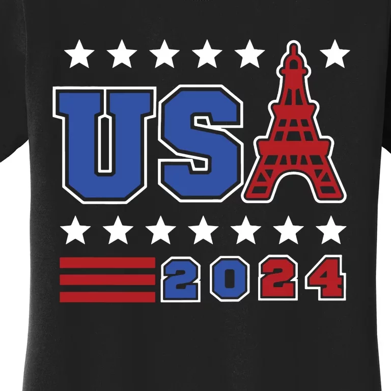 Usa 2024 Paris Sports Games Women's T-Shirt