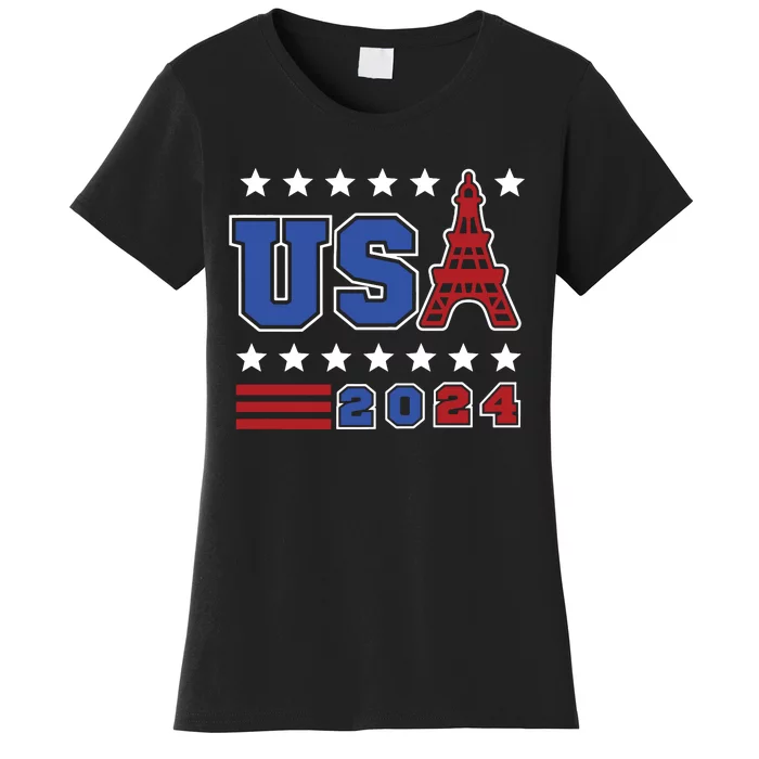 Usa 2024 Paris Sports Games Women's T-Shirt