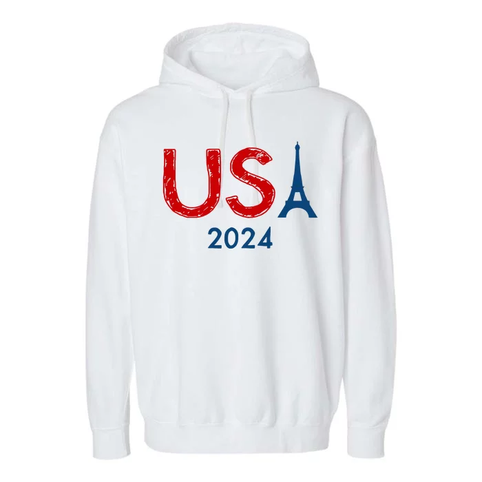 Usa 2024 Paris United States Sport Usa Team 2024 Garment-Dyed Fleece Hoodie