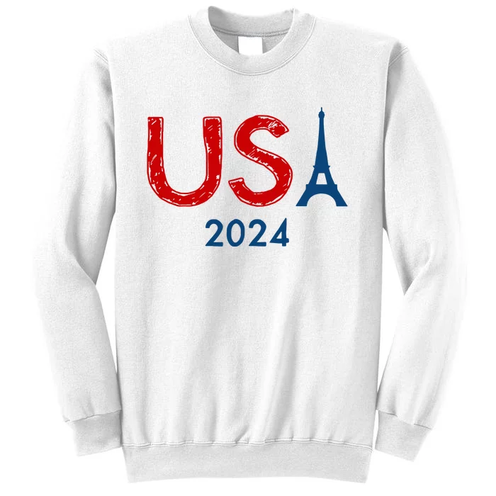 Usa 2024 Paris United States Sport Usa Team 2024 Sweatshirt