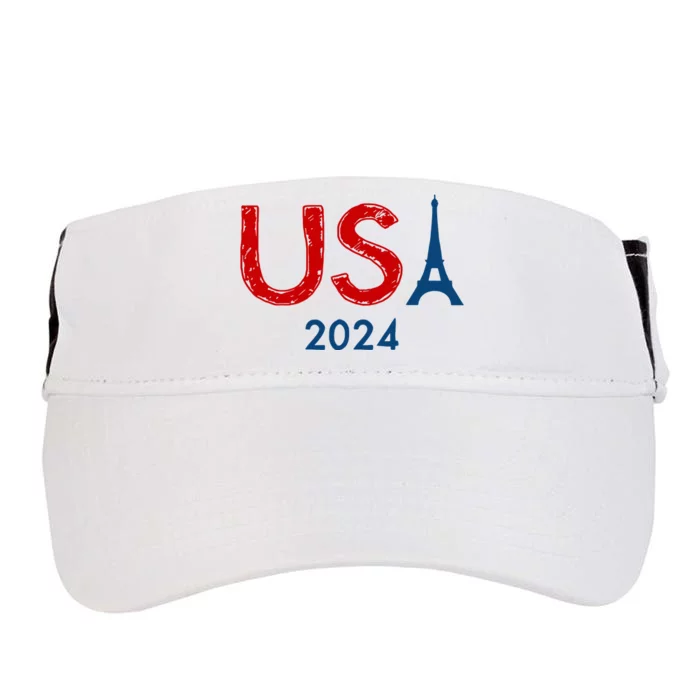 Usa 2024 Paris United States Sport Usa Team 2024 Adult Drive Performance Visor