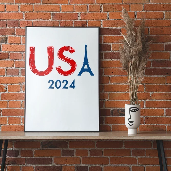 Usa 2024 Paris United States Sport Usa Team 2024 Poster