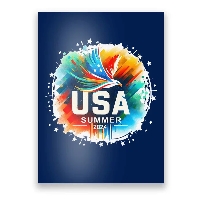 Usa 2024 Summer Games United States 2024 Usa Poster