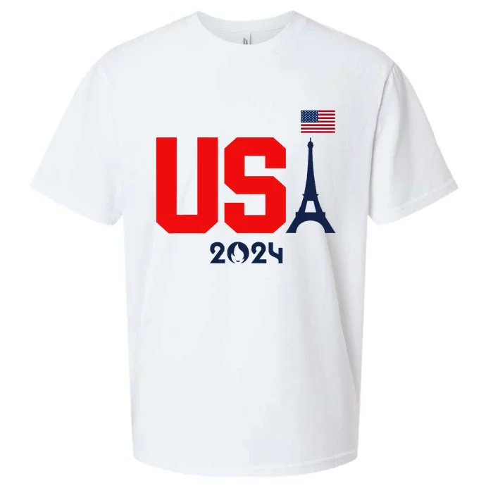 Usa 2024 United States Summer Sport Usa Team 2024 Us Sueded Cloud Jersey T-Shirt