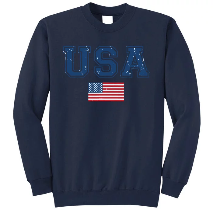 Usa 2024 United States Sport Usa Team 2024 Us Tall Sweatshirt