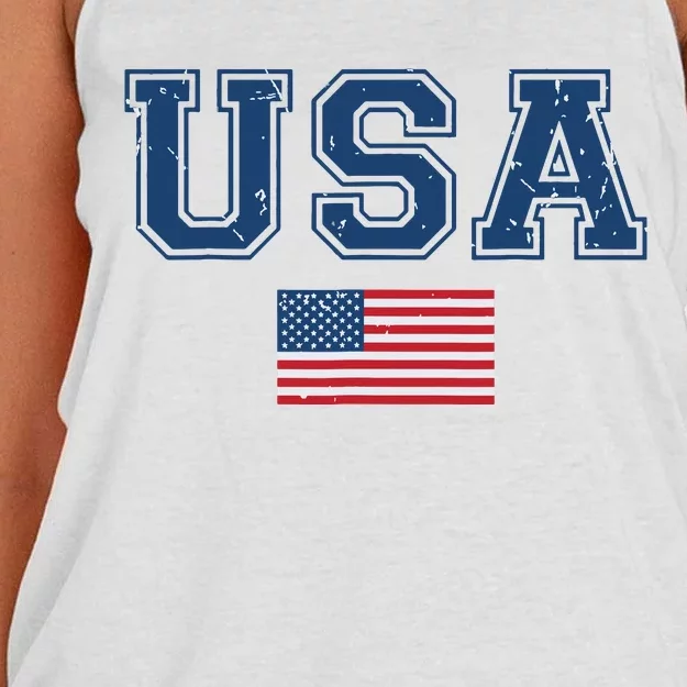 Usa 2024 United States Sport Usa Team 2024 Us Women's Knotted Racerback Tank