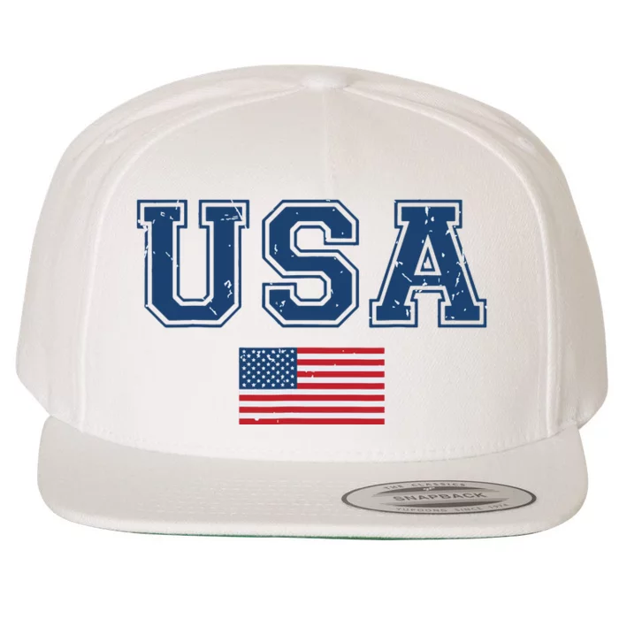 Usa 2024 United States Sport Usa Team 2024 Us Wool Snapback Cap