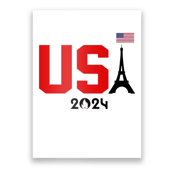 Usa 2024 United States Summer Sport Usa Team 2024 Us Poster