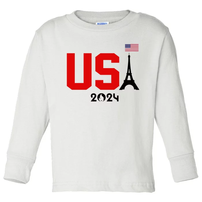 Usa 2024 United States Summer Sport Usa Team 2024 Us Toddler Long Sleeve Shirt