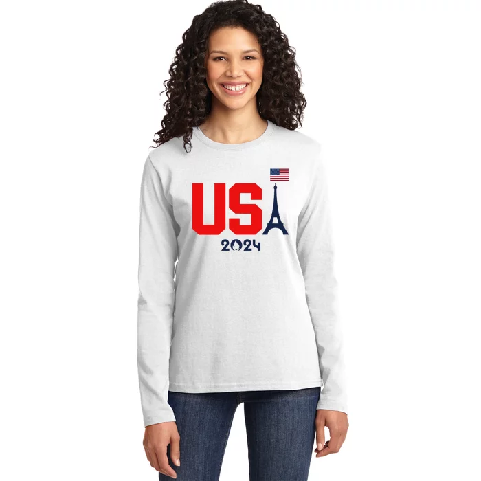 Usa 2024 United States Summer Sport Usa Team 2024 Us Ladies Long Sleeve Shirt