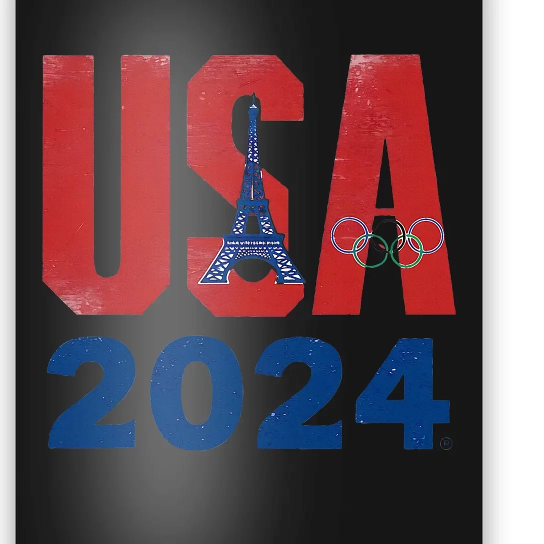 Usa 2024 Us Flag Supporters Poster