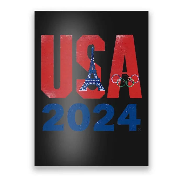 Usa 2024 Us Flag Supporters Poster