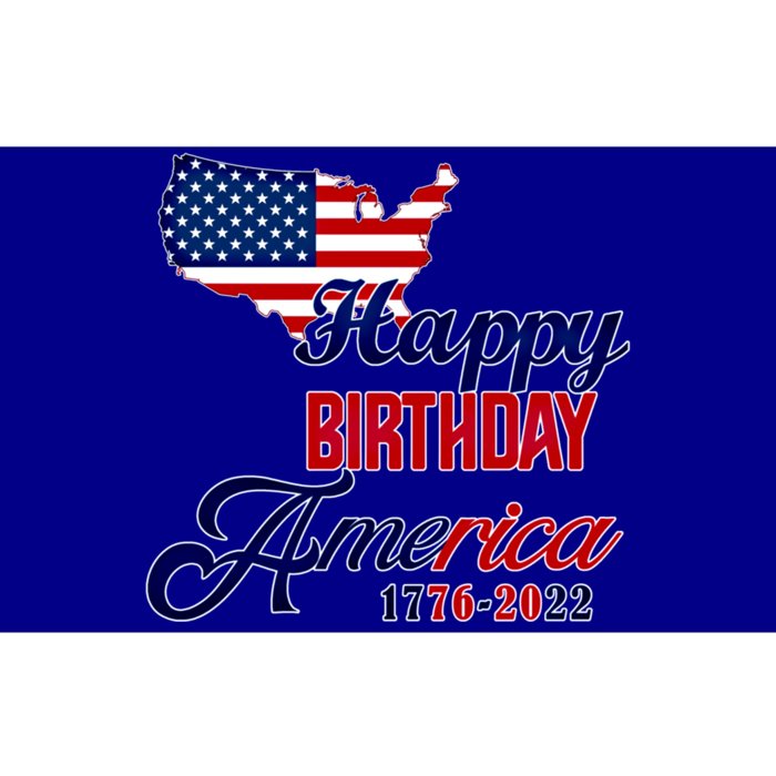 Usa 4th July Gift Happy Birthday America Gift Commemorative Cute Gift Bumper Sticker