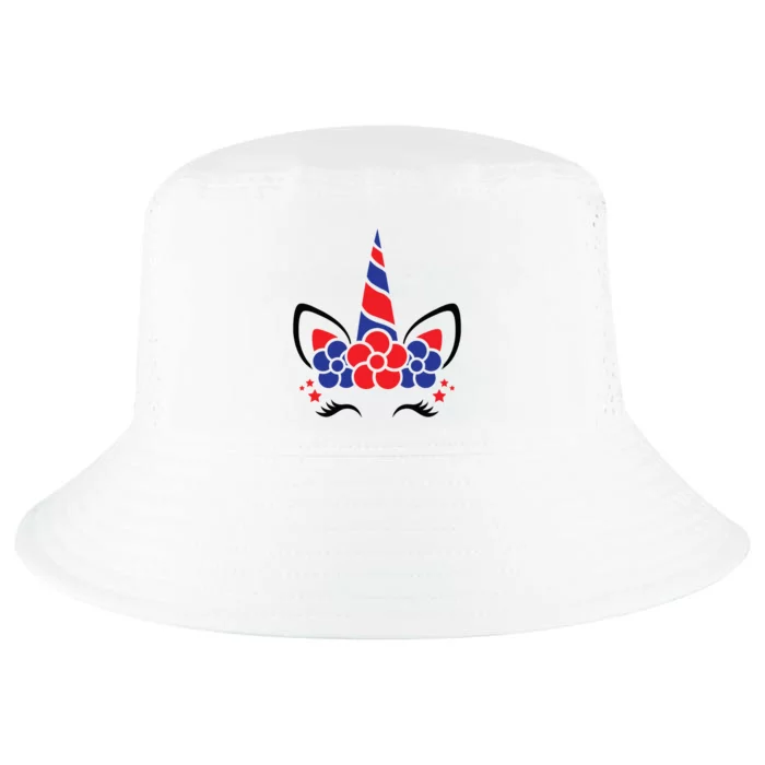 Unicorn 4th Of July Cool Comfort Performance Bucket Hat