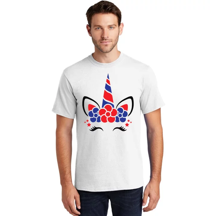 Unicorn 4th Of July Tall T-Shirt